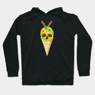 Ice Cream Skull Hoodie